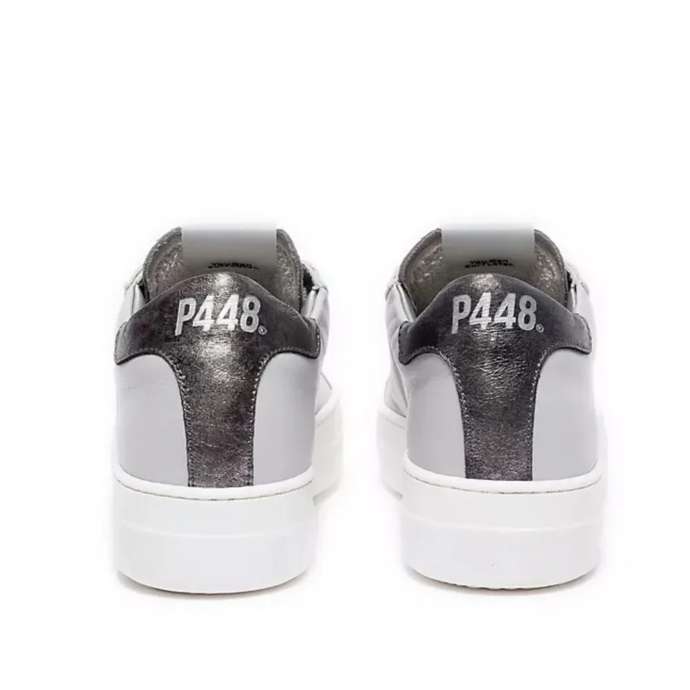 P448 Thea Low Top Leather Lace-Up Platform Sneakers Size EU 40 US 9.5 - Picture 3 of 11